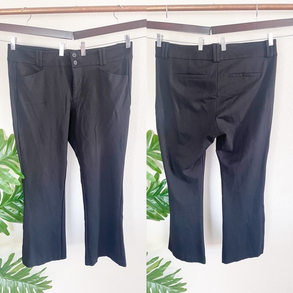 Torrid Trouser Slim Boot Studio Luxe Ponte Mid-Rise Pant 18 - Picture 2 of 6